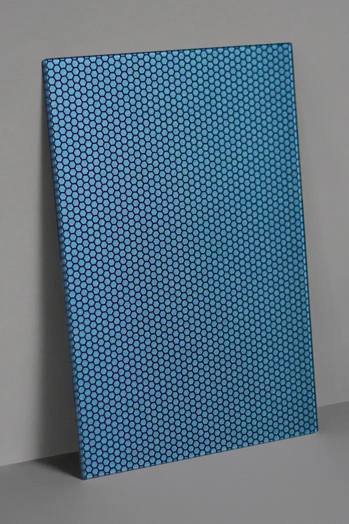 Metallic zeeblauw gekleurd zonnepaneel ME-878  | Metallic sea blue coloured solar panel ME-878 | Metallisch meerblau gefärbtes Solarmodul ME-878 | Solarix