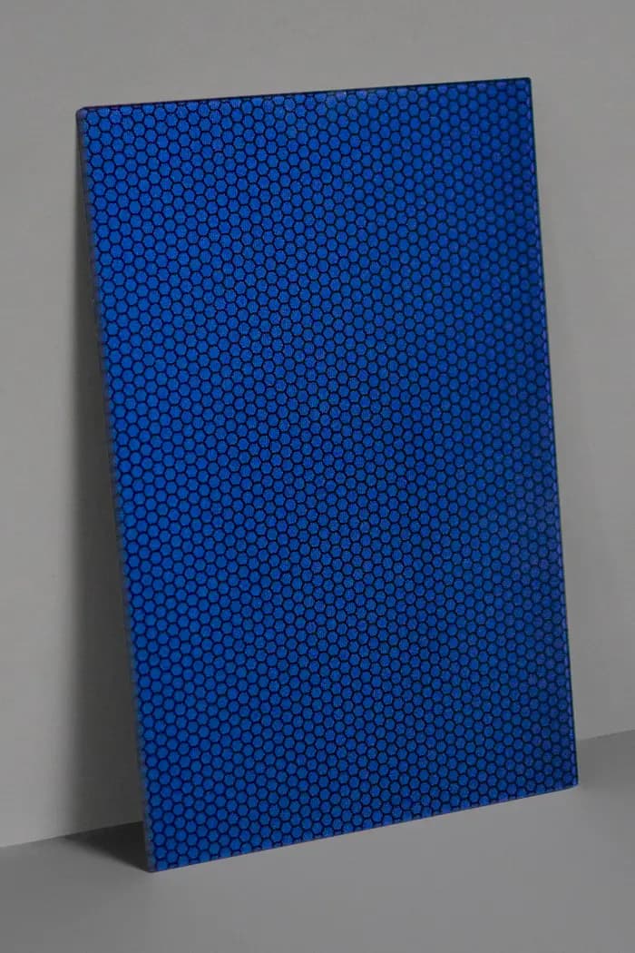 Metallic gentiaanblauw gekleurd zonnepaneel ME-879 | Metallic gentian blue solar panel ME-879 | Metallisches Enzianblaues Solarmodul ME-879 | Solarix